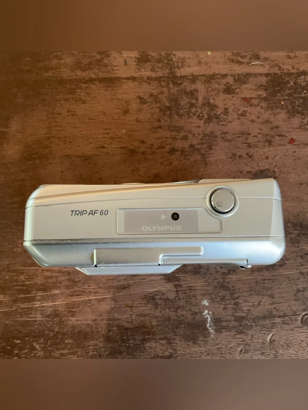Olympus Trip AF 60 35mm compact point-and-shoot film camera with a 28mm lens